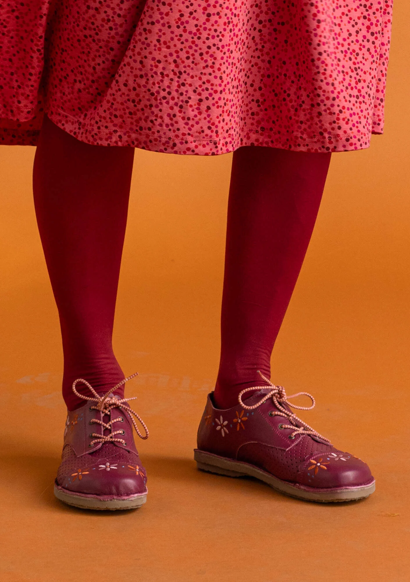 “Freja” nappa shoes