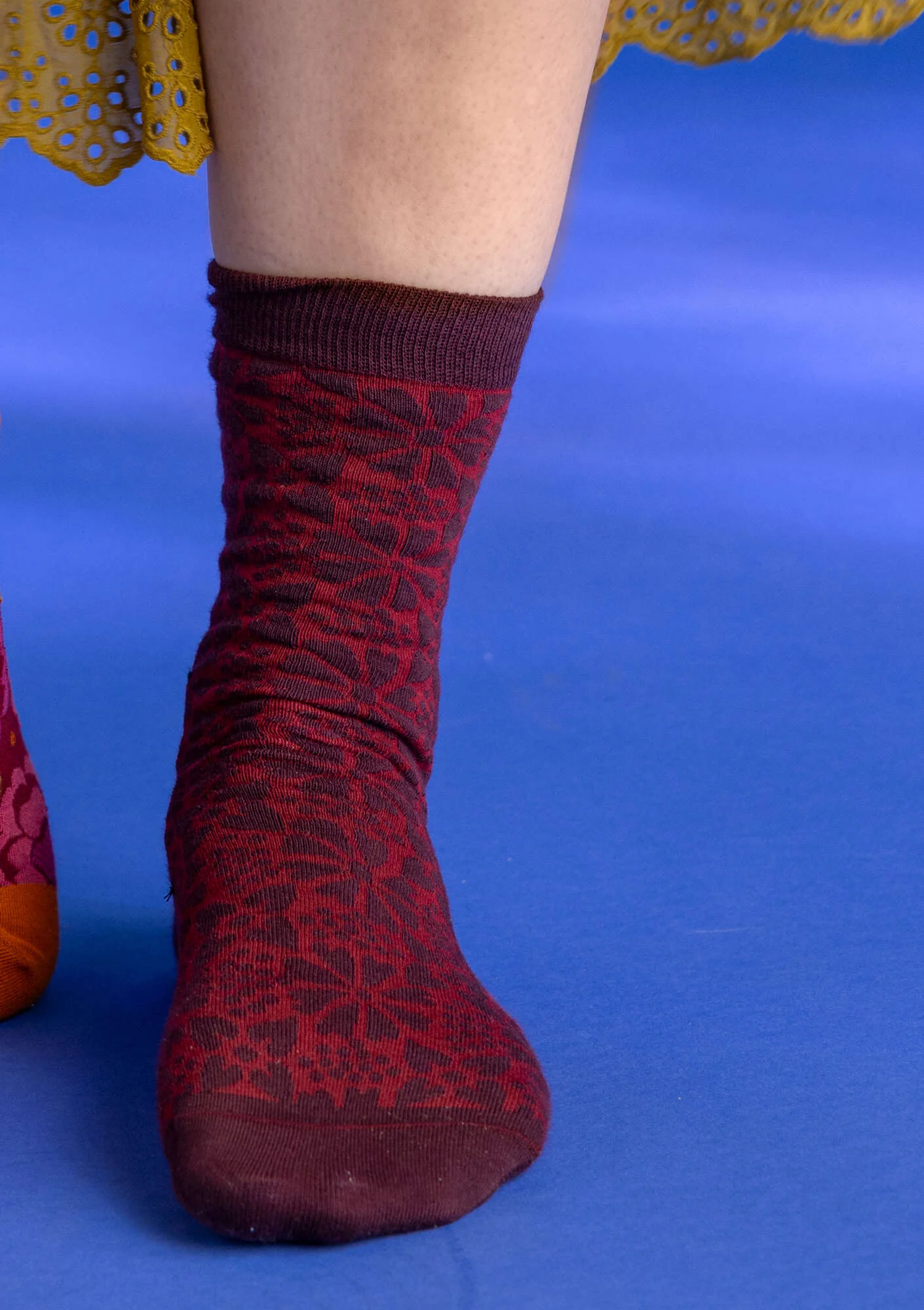 “Freja” socks in organic cotton