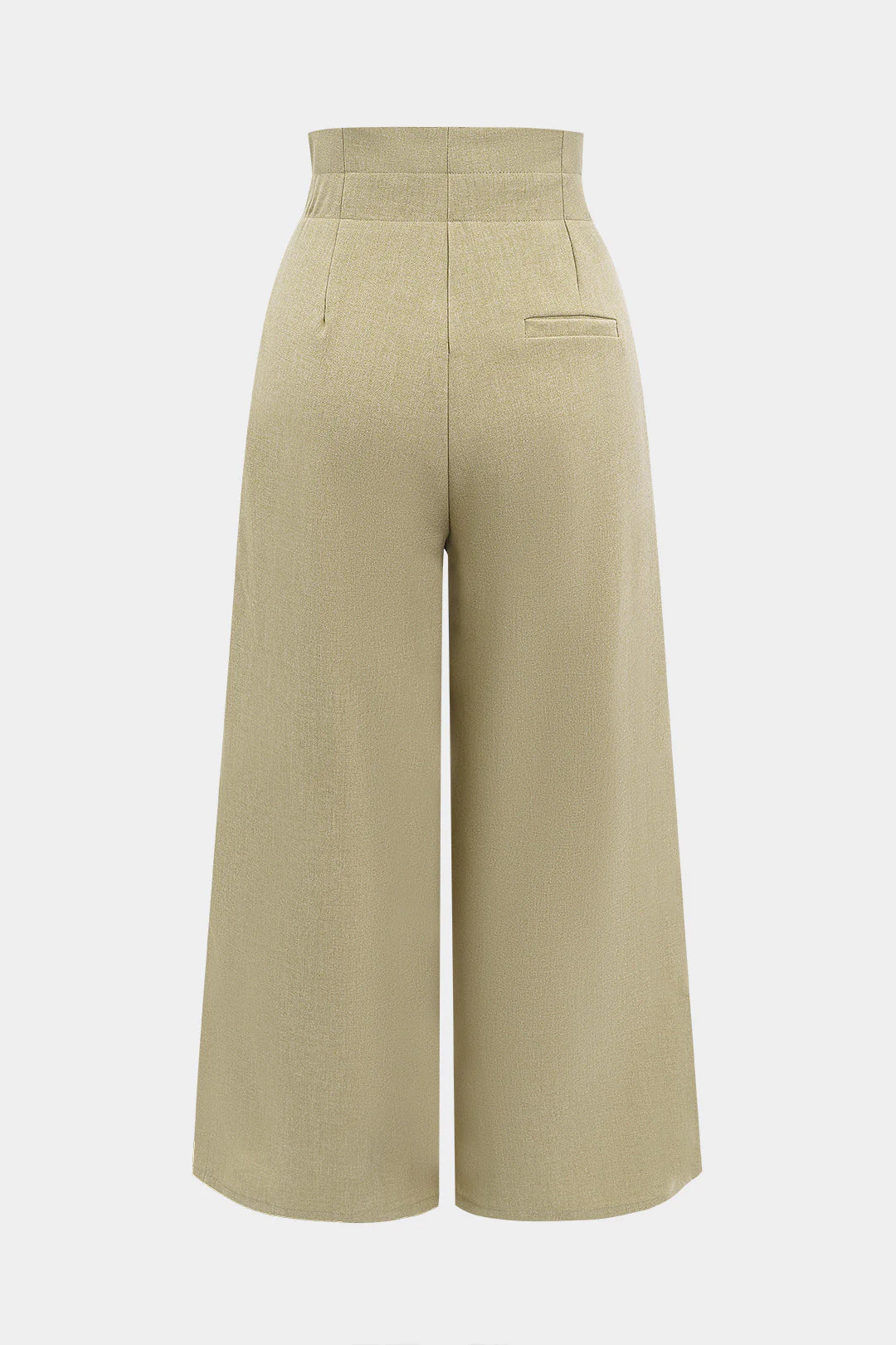 Ruched Wide Leg Trousers